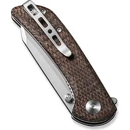 Ніж cкладний Sencut Fritch S22014-3 Micarta коричневий - мініатюра 6