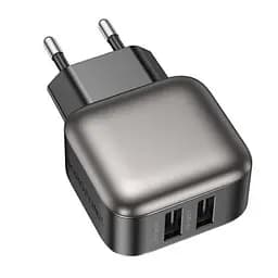 МЗП Borofone BAS51A Absolute 12W (2USB-A) Black