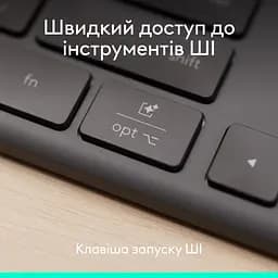 Клавіатура Logitech Signature Slim K620 for Business USB-C UA Graphite (920-013333) - мініатюра 6