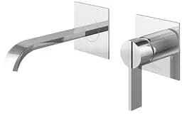 Смеситель для умывальника Kohlman Dexame chrome + BOX скрытого монтажа QW180D Хром