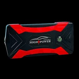 Пускозарядний пристрій бустер Jump Starter QY33 99800mAh 4 USB Чорно-червоний - мініатюра 4