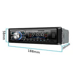 Автомагнітола XPRO 1DIN MP3-8506BT RGB Bluetooth 2.0 (MER-12631_552) - мініатюра 5