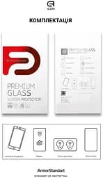 Захисне скло на Infinix Smart 8 (X6525) з олеофобним покриттям, Pro, повне проклеювання, антистатичний і пиловідштовхуючий шар, 9H, самоклеючеся, 2.5D, на весь екран, антистатичний клей, ArmorStandart (ARM73226) - мініатюра 7