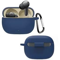 Чохол-накладка DK для Realme Buds T300 Silicone Candy Friendly з карабіном (017219) (dark blue)