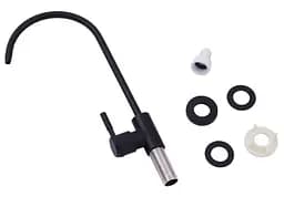 Кухонна мийка Kroner KRP KRP Schwarze - SET7545NB PVD (3.0/0.8 мм) (CV033805) - мініатюра 8