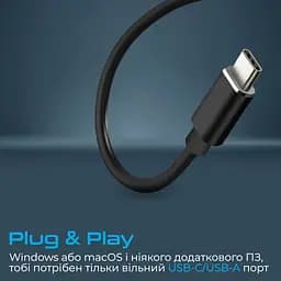 Концентратор Promate USB Hub 4 ports litehub-4.black (litehub-4.black) - мініатюра 3