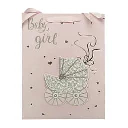 Подарунковий пакет 2369L-4(Pink), 40 х 30 х 0,1 Рожевий