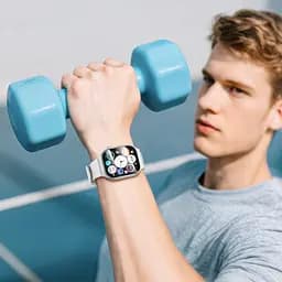 Смарт-годинник HOCO Y33 51mm. 200 mAh. Smart sports watch (call version) Silver - мініатюра 6