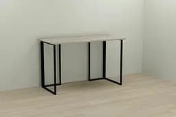 Компьютерный стол Ferrum-decor Ханна 75x100x60 черный ДСП Дуб Сонома 16мм (FRD-103472)