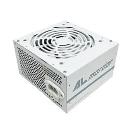 Блок живлення 550 Вт, ALmordor ATX, білий, 83+, Active PFC, 140 мм AI cooler, 2xMolex/3xSATA/1x6+2-pin/1x4+4-pin