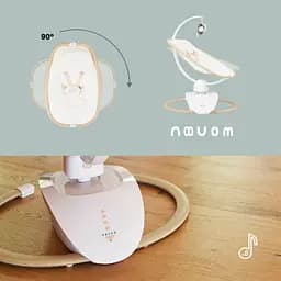 Шезлонг-гойдалка Babymoov Swoon Hoop Sand (A055022) - мініатюра 11