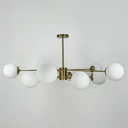 Потолочная люстра Right Selection на 10 плафонов Line.F CD 111/10 AB