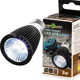 Лампа Repti-Zoo LED UVB 10.0 Desert 3W для пустельного тераріуму - мініатюра 4