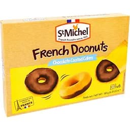 Донатсы St Michel Французские с шоколадной глазурью 180 г