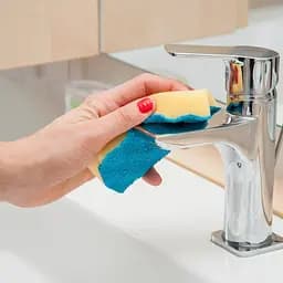 Губки кухонні для тефлону Vileda Pur Active Color, 3+1 шт. (4023103208049) - мініатюра 3