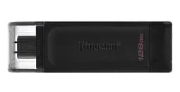 Накопичувач 128GB USB 3.2 Type-C Gen 1 DT70 Kingston teh0013404 - мініатюра 2