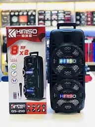 Портативна колонка Kimiso QS-210 з Bluetooth потужним звуком вбудованим сабвуфером (QS-210_2134) - мініатюра 2