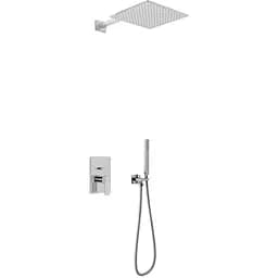 Душевая система Kohlman Excelent 35 chrome + BOX скрытого монтажа QW210HQ35, Хром