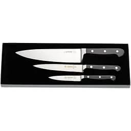 Набір ножів 3 предмети Giesser Чорно-сріблястий 000267121