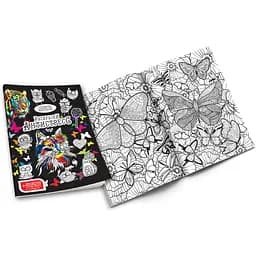 Комплект креативного творчества Danko Toys Раскраска Антистресс с фломастерами Черный (RA-01-02)