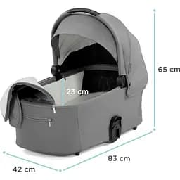 Універсальна коляска 2 в 1 Kinderkraft Nea Platinum Grey (KSNEA000GRY2000) - мініатюра 10