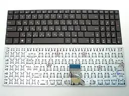 Клавіатура для ASUS UX52, UX52A, UX52V, UX52VS (RU Brown без рамки). Оригінал.
