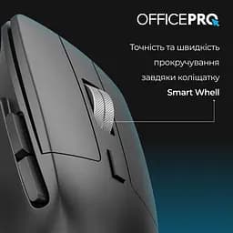Миша OfficePro M395B Silent Click Ergonomic Wireless Black [144321] - мініатюра 10
