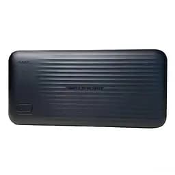 Портативний акумулятор - повербанк XO PB301 10000 mAh чорний - мініатюра 2