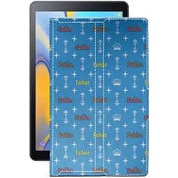 Чохол StatusCASE з екошкіри для планшету Samsung Galaxy Tab A 10.5 (T590) Фешн блакитний