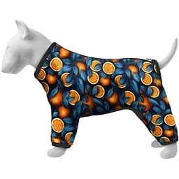 Ветровка для собак Waudog Clothes, рисунок "Апельсины", XS22