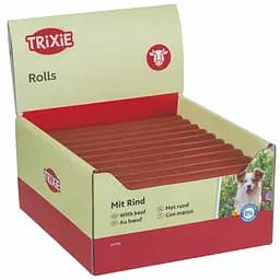 Ласощі для собак Trixie Палички жувальні, з яловичиною, 17 см, 50 шт.