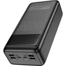 Внешний аккумулятор Hoco DB81A 50000 mAh 65W power bank с дисплеем черный 6942007637756