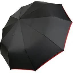 Жіноча складана парасолька напівавтомат Bellissima 98 см чорна