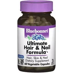 Комплекс для волос и ногтей Bluebonnet Nutrition 60 вегетарианских капсул
