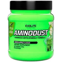 Амінокислота Evolite Nutrition Amino Dust 474 г green apple