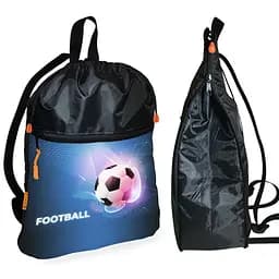 Рюкзак-мешок для обуви,спортивной формы Sport детская сумка для сменки с расширителем (01410)