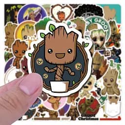 Стікерпак Грут Набір наклейок GeekLand Groot 50 штук - мініатюра 5