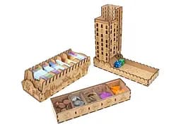 Органайзер Tower Rex + вежа для кубиків Мачі Коро. Спадок Organizer Machi Koro Legacy (1804e) - мініатюра 2