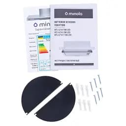 Витяжка телескопічна Minola HTL 6714 I 1100 LED - мініатюра 10