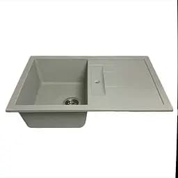 Кухонна мийка Adamant Fort 770x495x200 світло-сірий 100002012, Сірий - мініатюра 2