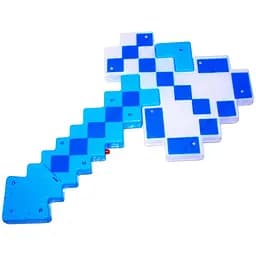 Дитяча іграшка сокира Minecraft Bambi 9902 зі звуками та світлом Синій