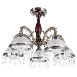 Люстра стельова Brille класична E27 60W BZ (BKL-460C/5)