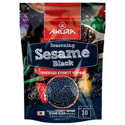 Кунжут Akura черный 30 г