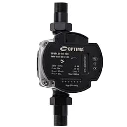 Насос циркуляційний енергоощадний Optima Prime UPMH 20-80AUTO 130мм + гайки - мініатюра 2