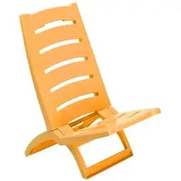 Кресло-шезлонг Adriatic 37.5х65 пластиковый желтый