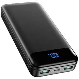 Портативний зарядний пристрій Enerwow 30000 mAh для швидкого заряджання з входом/виходом USB C