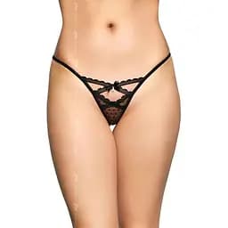 Трусики-стринги Softline G-String 2494 S/M (черный)