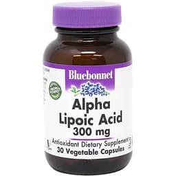 Натуральна добавка Bluebonnet Nutrition Alpha Lipoic Acid 300 mg, 30 капсул