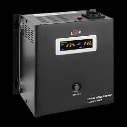 ДБЖ з правильною синусоїдою 12V LPY-W-PSW-800VA+ (560Вт) 5A/15A - мініатюра 2