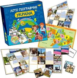 Настольная игра ПК Мастер Лото географическое - Украина
